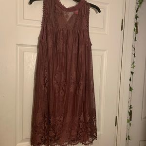 Maroon dress